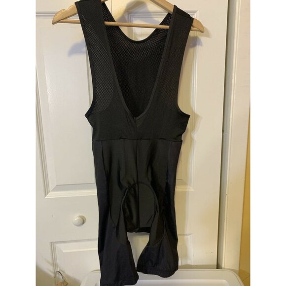 Cycling Singlet Black‎ Sz M Padded Seat Bib - Picture 3 of 5